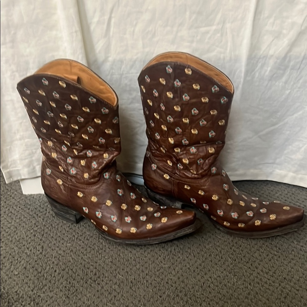 Floral Cowboy Boots